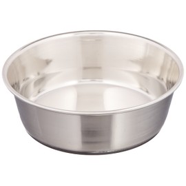 OmniPet Stainless Steel Heavy Weight Bowl with Rubber Ring, 16 oz