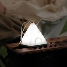 NPJGKY Portable Hanging Tent Night Light Desk Lamp 6-Level Dimmable Modes,Touch Bedside Table Lamp, Dimmable Small Lamp for Bedroom, with Timer Function for Bedroom Bedside