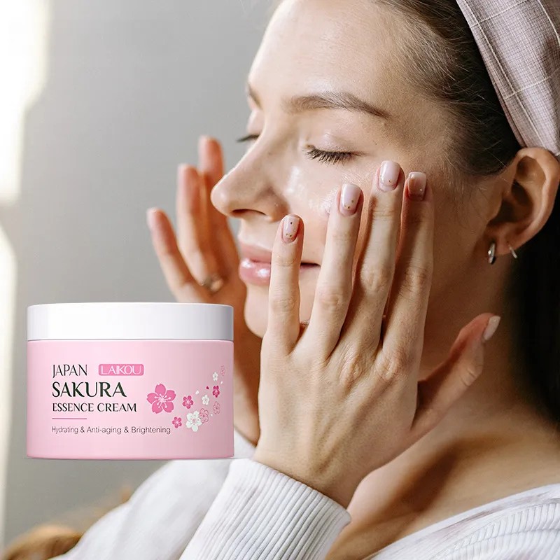 Crema Japonesa Laikou Cherry Sakura, 25 G, Esencia De Flor