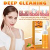 TRIMAKESHOP Turmeric Facial Cleanser, Turmeric Facial Wash, Turmeric Foaming Cleanser