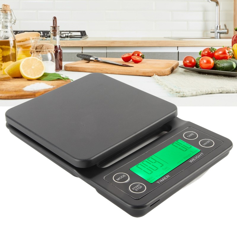 MS‑K07 0.1g~3kg LCD Digital Coffee Scale Electronic Scale with Backlight