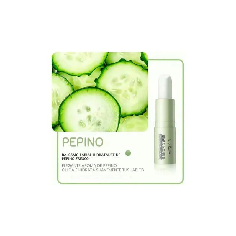 Bálsamo Labial Hidratante Aroma Natural Labios Resecos 2pz F