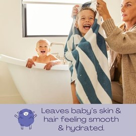 Hello Bello Extra Gentle Shampoo & Body Wash I Tear Free, Hypoallergenic and Pediatrician Tested Plant Based Formula for Babies and Kids I Lavender Sc