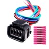 IBVIBV 8-Pin Headlights Connector Plug Compatible with Hyundai Sonata 2015-2017