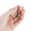 Qlfecle Portable Mini Titanium Toothpicks Holder, 2 Pieces Stainless Steel