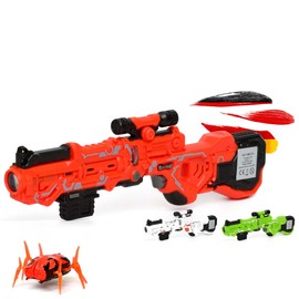Mini Laser Tag Blaster Set with Movable Alien Beetle for Children, The Futuristic Toy for Exciting Adventures and Action-packed Fun for the Whole Family, Comfortable in Your Own Home