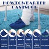 Cuffbow 4 Pack Foot Cast Toe Cover Socks Soft Warm
