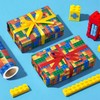 WRAPAHOLIC Bricks Wrapping Paper Roll - Mini Roll - 17