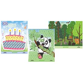 Ortopad® Reward Poster Pack, Forest/Panda/Birthday