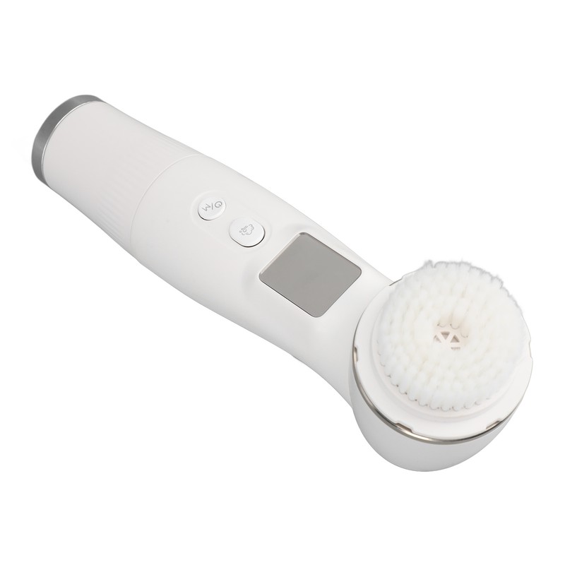 Facial Cleanser Massager LCD Display IPX7 Waterproof 3 Modes USB