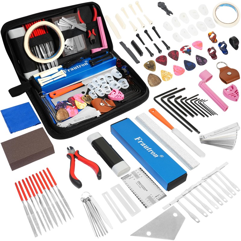 Luthier Tools Guitar Kit, Guitar Setup Tool Kit, Guitar Repairing