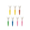 DAIYA GOLF Golf Tee Tomahawk Tee Short (7 Pieces) Total