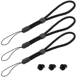 VGOL 3Sets 1/4 Camera Neck Strap Screw Holder with Adjustabl Hanging Rope,Compatible with Sony Compatible with Fuji DSLR Compatible with DJI Osmo Action