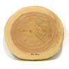 [Cypress] Annual Ring Natural Single Piece Cutting Board, Cooking Plate