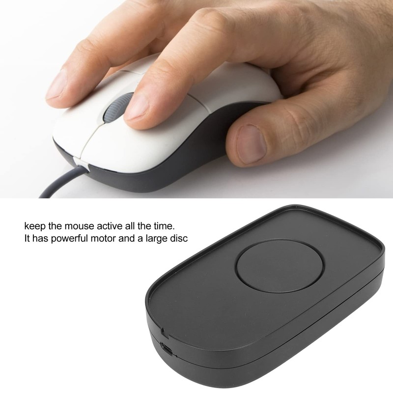 Mouse Mover, Mouse Jiggler Device for Keep Screen Active, Driver