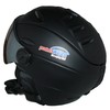Protectwear Ski helmet MS95 black matt with two visors folding
