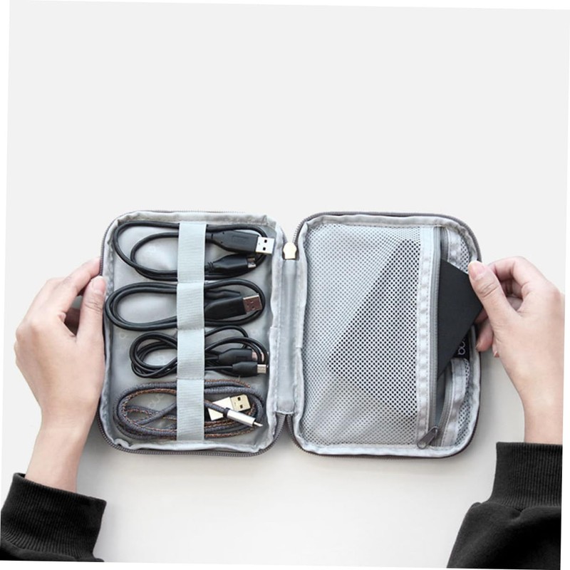 KOMBIUDA Portable Shockproof Hard Drive Case Storage Bag for External