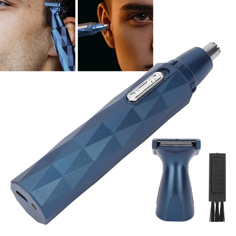 Nose Ear Hair Trimmer Clipper Rechargeable Grooming Shaving Eyebrow Cordless