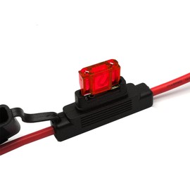 CGEAMDY 5 Pieces Universal Car Fuses Blade Fuses, 32V Inline Type Waterproof Blade Fuse, Standard Plug-In Blade Fuse, Automotive Accessories Universal for Car, Truck, ATV, Boat, Marine(50A)