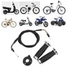 7/8in Twist Throttle Grips with Cable Housing Holder for GY6