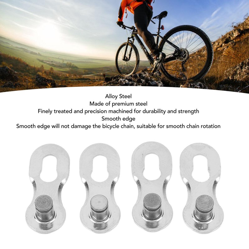 11 Speed Bicycle Chain Missing Link Reusable Alloy Steel Bike
