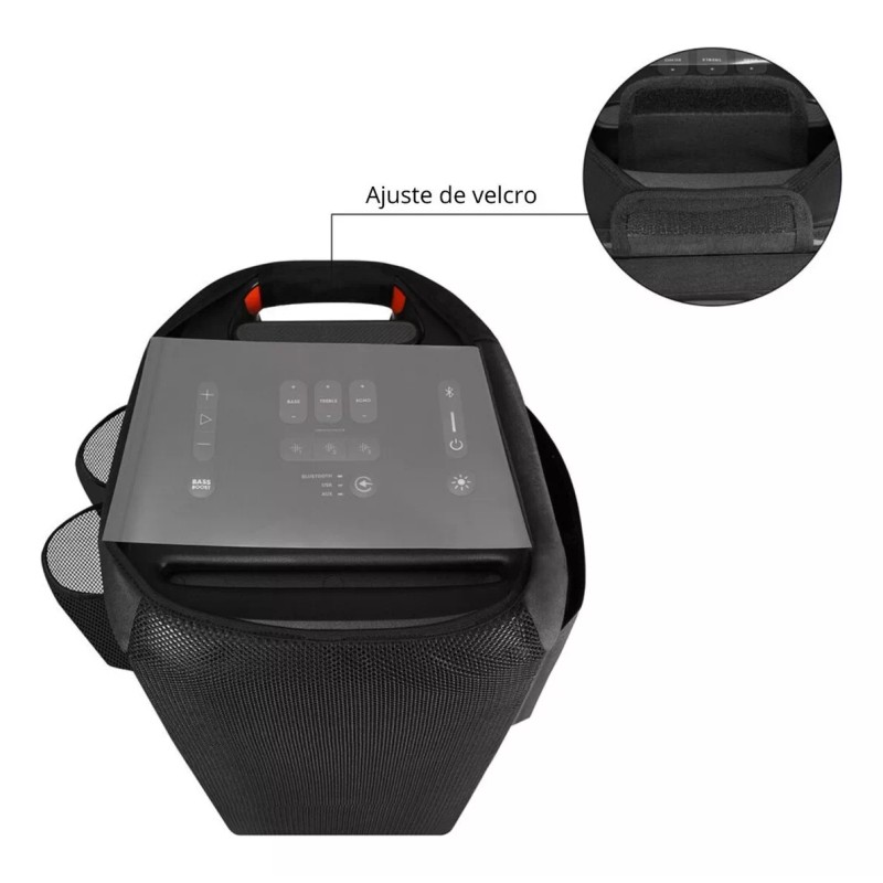 Estuchelandia Estuche Protector Para Bocina Jbl Partybox 310 Bolsa Viaje