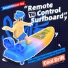 OBEST RC Surfboard Remote Control Boat Water Toy Amphibious Gift