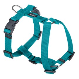 Chaba Guard Dog Harness for Small Dogs with Control, Anti-Pull & Choking, Adjustable, Comfortable and Lightweight, Classic Step-in Chest Harness, Dog Harness, Size S, Sea