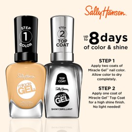 Sally Hansen Miracle Gel™, I Don't Desert You, Long Lasting, Gel-Like Formula, No UV Lamp Needed, Nude Nail Polish