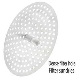 ZZLZX 2PCS Sink Umbrella Strainer Kitchen Drainer Drainage Garbage Disposal Universal Stainless Steel Washbasin Strainer Diameter 8cm/3.15 inch Dishwasher Anti Clogging Carrying Basket Strainer