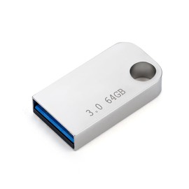 kezixu 64GB USB 3.0 Rotating Flash Drive – with Transfer speeds up to 130 MB-High-Speed, Secure & Stylish (Sliver, 64, GB)