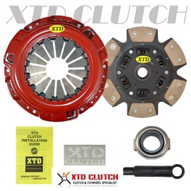 XTD Stage 3 Clutch Kit Compatible With 1990-2002 Honda Accord/ 1992-2001 Honda Prelude / 1997-1999 Acuda CL H22 H23 F22 F23 2.2L 2.3L