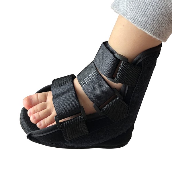 AFO - Tobillera ortopédica para niños pequeños, férula nocturna, ortopédica funcional y estabilizador de pies, mejora de pie o caminar (14 cm)