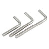 10 Pack M8x60mm L Shaped Foundation Bolt with Washers and