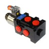 Hydraulic Solenoid Selector/Diverter Valve, 13 GPM Flow Rating, 50LPM Max