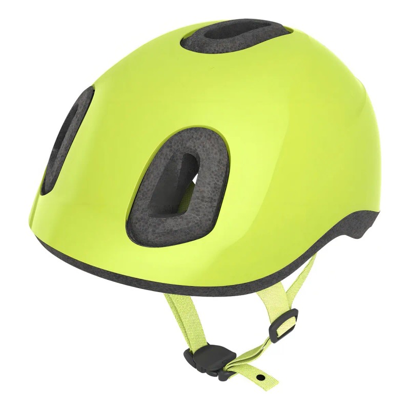 Casco De Bicicleta Para Niños 500 170g Btwin Amarillo Cascos