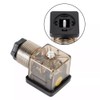 Din 43650-A PG11 Solenoid Coil Connector Socket With Led 24V