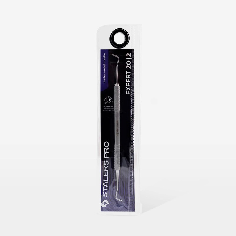 STALEKS PRO by Natury Nails Pedicure Pusher with Two Tips,