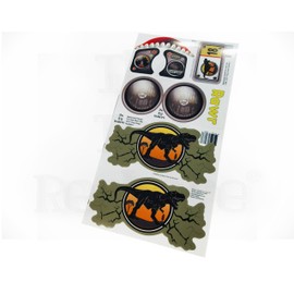 Toy Restore Replacement Stickers fits Little Tikes T-Rex Cozy Coupe Car Ride-on Set Headlights