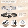 Gamtic Pair of Bracelets Partner Bracelets with Puzzle - 2