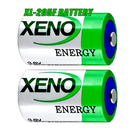 HYHGKHGKFKFKBFJ (Pack of 2) 3.6V XL-205F D Std Lithium Thionyl Chloride Battery for Xeno Energy XL-205F Lithium Battery, 19000mah