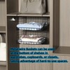 Under Shelf Basket Storage 2Pack - 11.8in Metal Under Cabinet