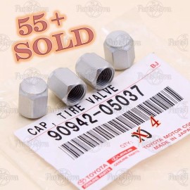 Toyota Genuine LEXUS GS450h IS350 LS460L Tire Valve Stem Cap Aluminum 9094205037 - 4pc