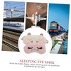 Beavorty 3sets Sleeping Blindfold Silk Eye Masks Breathable Comfortable Eye