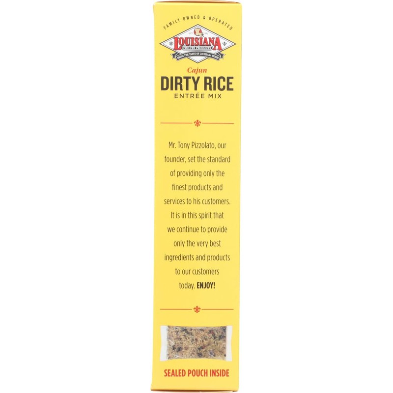 Louisiana Fish Fry Dirty Rice Entree Mix 8.0 oz box