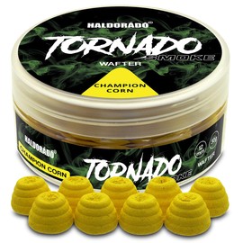 Haldorado Tornado Smoke Wafter, Champion Corn Flavour, 12mm Carp Fishing Bait, 30g