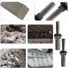 TorSor 2 Pack Rock Splitting Wedges 5/8'' 3/4'' Heavy Duty