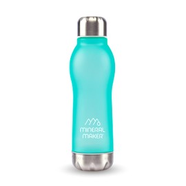MINERAL MAKER Magnesium Upgrade Alkaline Ion Mineral Water Bottle- 99.9% Pure Natural pH Water BPA Free Tritan Tumbler Coffee Sport Travel Office Outdoor Activities 500ml/16.90Oz (MINT)