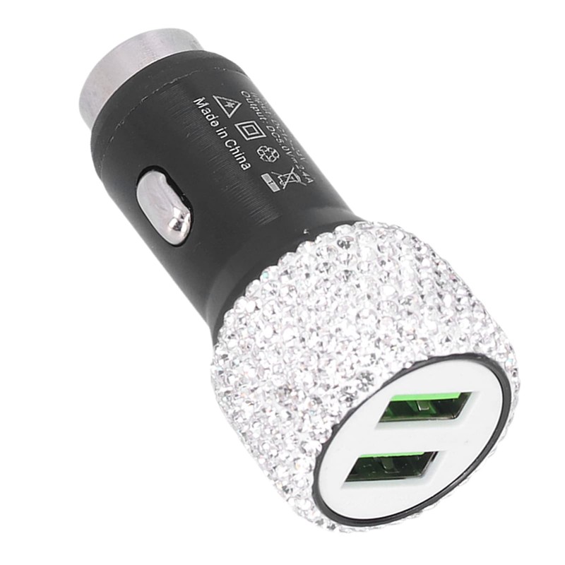 Car Charger, USB Car Charger, 5 V, Decoration, Dual Port
