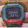 VRWOX 3-Pcs For GX-56 Watch TPU Screen Protector, Full Coverage